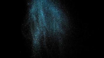 azul resplandecer magia estrellas espumosos polvo salpicaduras luz vintage foto