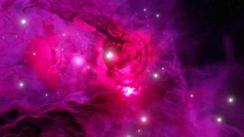espacio rosa claro nebulosa oscura galaxia en el espacio profundo y la belleza del universo foto