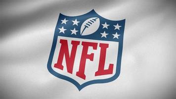 NFL Flag close-up video