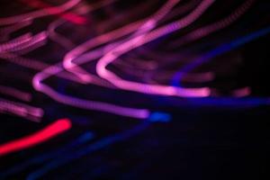 light trail blur abstract lights at motion exposure time swirl trail effect photo