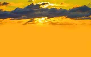 light yellow sunset sky gorgeous panorama natural sunset bright dramatic sky photo