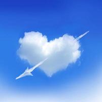 sky love cloud stairs in sky bright light from heaven beautiful light photo