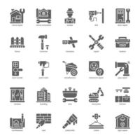 paquete de iconos de renovación para el diseño de su sitio web, logotipo, aplicación, ui. diseño de glifo de icono de renovación. Ilustración de gráficos vectoriales y trazo editable. vector