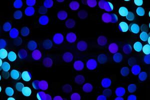 light blue colorful blur ray glitter blur christmas texture light abstract photo