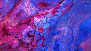 Abstract Colorful Invert Sacral Paint  Exploding Texture video