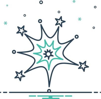 Mix icon for firework