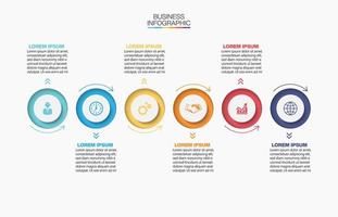 Business data visualization. timeline infographic icons designed for abstract background template milestone element modern diagram process technology digital marketing data presentation chart Vector