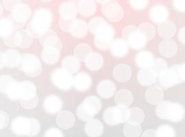 pink and white. Bokeh colorful glows sparkle beautiful On pink background . Valentines Day concept. New year day photo