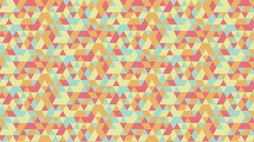 color de fondo aleatorio con forma de triángulo vector
