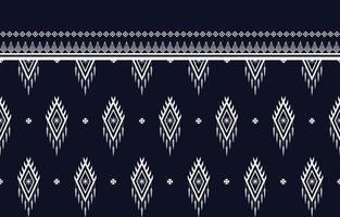 Seamless ethnic geometric pattern for background or carpet, wallpaper, wrap, batik, indigenous pattern curtains design. vector illustration