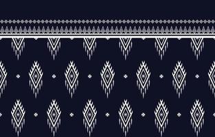 Seamless ethnic geometric pattern for background or carpet, wallpaper, wrap, batik, indigenous pattern curtains design. vector illustration