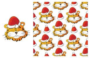 Cute Set of element and seamless pattern. Ideal for children's clothing vector