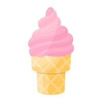 Strawberry Cone Concepts vector