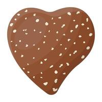 Heart Shaped Chocolate vector