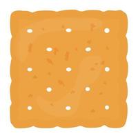 conceptos de galletas de moda vector