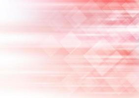 Abstract template background white and red squares overlapping and texture. vector