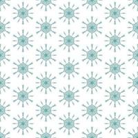 seamless pattern winter background with hand drawn multicolored snowflakes with gradient, snow, swirl, blizzard, design elements. Christmas decor vector