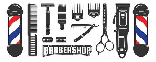 Barber Shop Logo Vector Art, Icons, and Graphics for Free Download