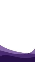 simple purple background . flat purple gradation . wavy background vector