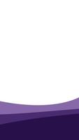 simple purple background . flat purple gradation . wavy background vector