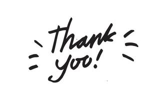 Cute Thank You Font PNG Transparent Images Free Download