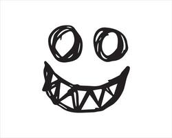 Face, halloween, scary, smiley icon - Free download