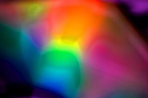 colorful blur multicolored sparkle bright abstract colorful on black photo