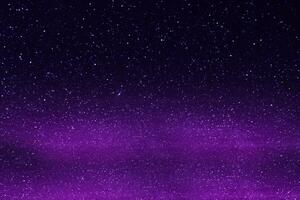 purple dramatic galaxy night panorama from the moon universe space on night sky photo