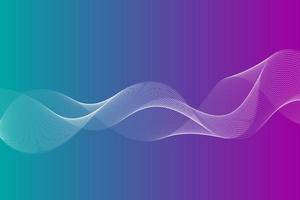 Abstract wave element for design. Digital frequency track equalizer vector