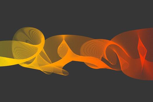 Abstract wave element for design. Digital frequency track equalizer vector