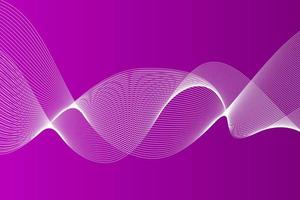 Abstract wave element for design. Digital frequency track equalizer. vector