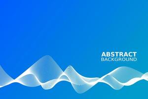 Abstract wave element for design. Digital frequency track equalizer. vector