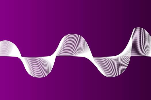 elemento de onda abstracta para el diseño. ecualizador de pista de frecuencia digital vector