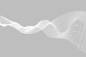 Abstract wave element for design. Digital frequency track equalizer. vector