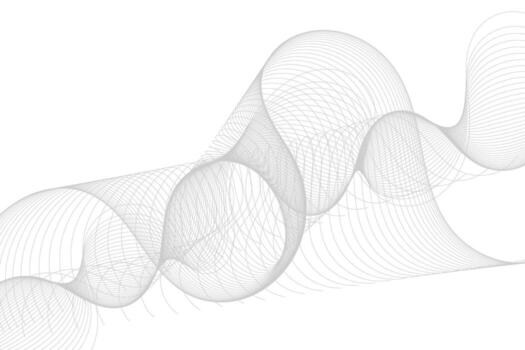 Abstract wave element for design. Digital frequency track equalizer. vector