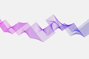 Abstract wave element for design. Digital frequency track equalizer. vector