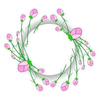 flower ornament vector icon illustration