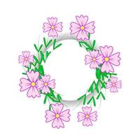 flower ornament vector icon illustration