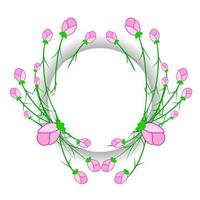 flower ornament vector icon illustration