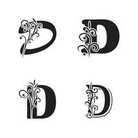 Letter D Logo Template vector icon design