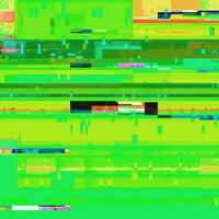 Resumen de luz verde y amarillo glitch único daño de grano digital ruido de píxeles grunge textura colorida. foto