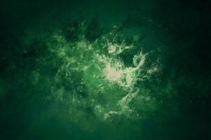 abstract galaxy background with stars and planets in green and white space universe night light photo