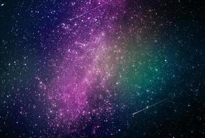 Abstract galaxy background with stars and planets with colorful galaxy motifs of universe night light space photo