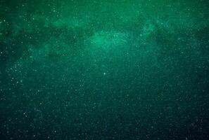 background of abstract galaxies with stars and planets with green galaxy motif of night light universe photo