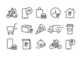 Food Delivery Icon Vector Art, Icons, and Graphics for Free Download