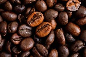 Coffee beans background photo