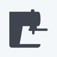 Icon Espresso Machine - Glyph Style - Simple illustration,Editable stroke vector