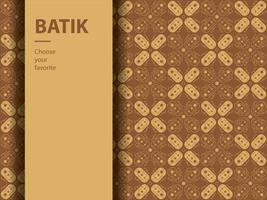 batik patrón tradicional indonesia motivo java cultura telón de fondo fondo papel pintado geometría colores sin costura plantillas papel moda creativo vintage diseño textura tela artística asiático forma étnico vector