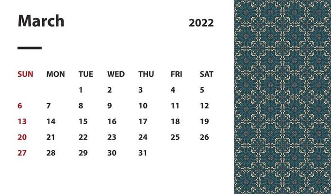 background wallpaper layout calendar office time diary 2022 new year template icon logo pattern day month style diary flat design element black vintage business season number date sunday element white 4683734 vector