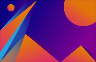 Abstract Stylish Full Color Gradient Geometry Shape Background.eps vector